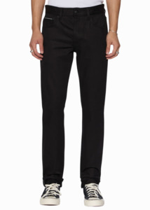 Mens: KSUBI Chitch Selvedge - Raw Black