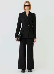 Esmaee: ESMAEE Zenith Blazer - Black