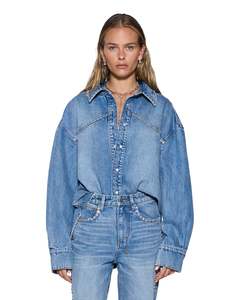 Ksubi: KSUBI Oversized Denim L/S Shirt - Maverik Krystal