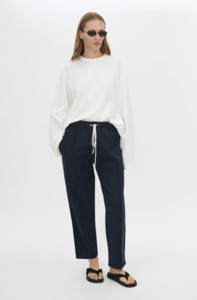 Camilla Marc: CAMILLA & MARC Zylus Track Pant - Navy / White