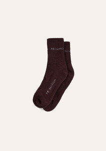 P E Nation: P.E NATION Signature Sock - Cabernet