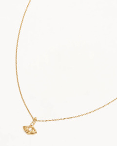 BY CHARLOTTE I Am Protected Necklace - 18k Gold Vermeil