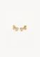 BY CHARLOTTE Radiant Heart Stud Earrings - 18k Gold Vermeil