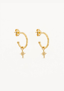 By Charlotte: BY CHARLOTTE Starlight Hoops - Gold