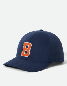 BRIXTON Big B Mp Cap - Midnight Blue / Orange
