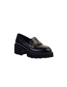 KATHRYN WILSON Kravitz Loafer - Black Hi Shine