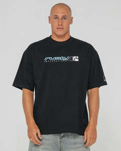 RUSTY Jetsetter Short Sleeve Tee - Black