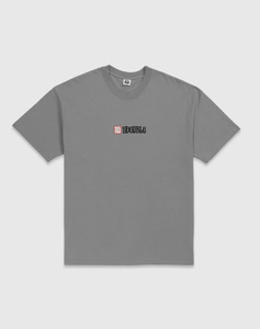 S DOUBLE S Cube Mid Block S/S Tee - Stone