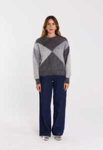 Thing Thing: THING THING Astrid Jumper - Greyscale