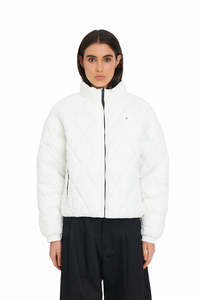 HUFFER Quilted Loft Jacket - White