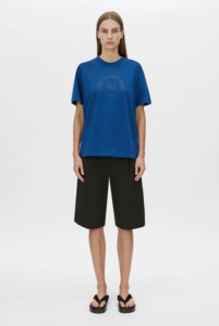 CAMILLA & MARC Karine Graphic Tee - Royal Blue