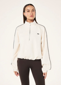 P E Nation: P.E NATION Precision Zip Thru - Whisper White
