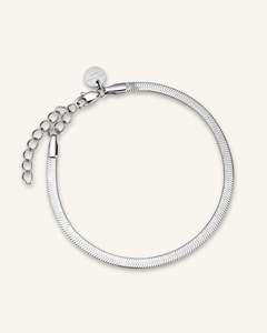 ROSEFIELD Snake Bracelet - Silver
