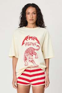 REMAIN Leopard Tee - Ivory