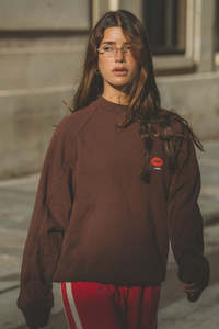 ARAMINTA JAMES Cuba Cola Sweatshirt - Dark Chocolate