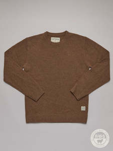 JUST ANOTHER FISHERMAN Merino Sea Crew - Timber