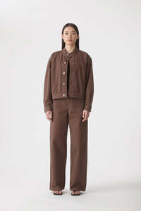 OUTLAND DENIM Lexie Jacket - Cacao