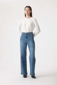 OUTLAND DENIM Ellie High Wide Leg Jeans - Liberty