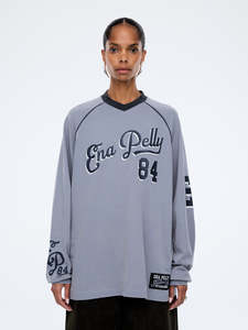 ENA PELLY Team EP Long Sleeve - Charcoal