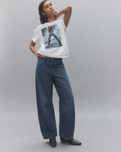 NOBODY DENIM Power Tee - Relaxed Tee with Print