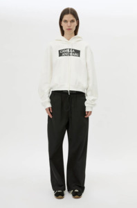CAMILLA AND MARC Carmont Graphic Hoodie - Soft White