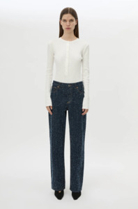 CAMILLA & MARC Rune Neps Denim Jean - Indigo Neps