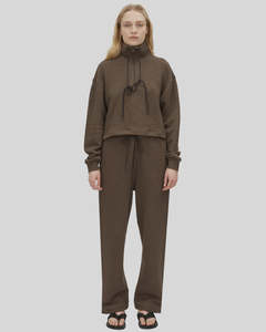 CAMILLA & MARC Lloyd Funnel Neck Sweater - Chocolate