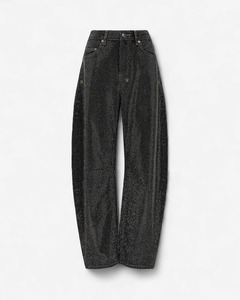 Ksubi: KSUBI Barrel Jean Opium High Rollers - Black