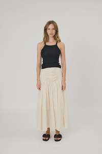 REMAIN Monte Skirt - Bone