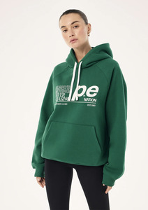 P.E NATION Current Hoodie - Washed Amazon