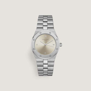 Rosefield: ROSEFIELD Rose Watch - Ivory /Silver