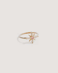 BY CHARLOTTE Starry Night Ring - 18k Gold Vermeil