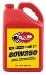 Gear Oil: 80W250 GL-5 GEAR OIL