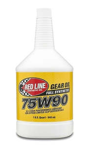Gear Oil: 75W90 GL-5 GEAR OIL QUART