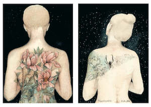 Gift Cards Nz Contemporary Painting Frith Wilkinson: Tūpekepeke card | nz contemporary painting | frith wilkinson