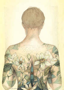 Gift Cards Nz Contemporary Painting Frith Wilkinson: Puawānanga card | nz contemporary painting | frith wilkinson