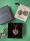 Small Kawakawa Silver Leaf necklace and earrings set  | necklace and earrings se&hellip;