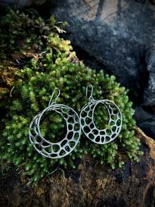 Earrings: Möbius Hoop Earrings