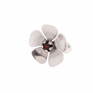 Featured: Large Red Mānuka Flower Ring