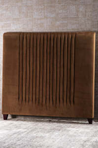 Vernara King/Superking Copper Velvet Headboard