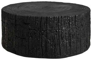 Black Log Coffee Table