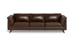 Sofas: Nash 3 Seater Legacy Chocolate