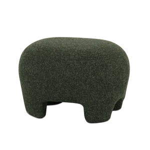 Elle Ottoman Forest Green