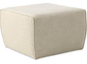 Beanbags Ottomans Footstools: Hollis Ottoman Taupe