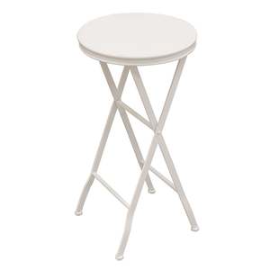 Coffee Side Tables: Metal Side Table White