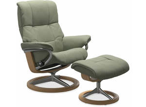 Recliners: Stressless Mayfair Medium Signature Shadow Green