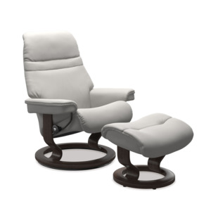 Stressless Sunrise Medium Platinum Grey