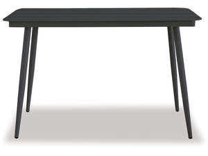 Olbia Bar Table Gunmetal 150w x74d x 95hcm