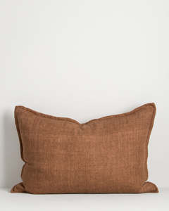Cushions: Arcadia Cushion Chestnut 40 x 60cm