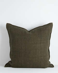 Baya: Flaxmill Cushion Winter Moss 60x60